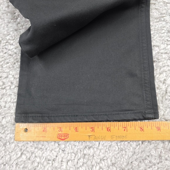 Banana Republic Traveler Jeans Mens 40x32 Black Slim Fit Straight Mid Rise Pants - Picture 12 of 13